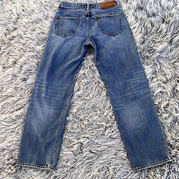 Lands' End Denim Jeans Regular Fit Coupe Simple Womens 30 100% Cotton Petite - Picture 5 of 9